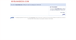 Desktop Screenshot of mybunkbeds.com